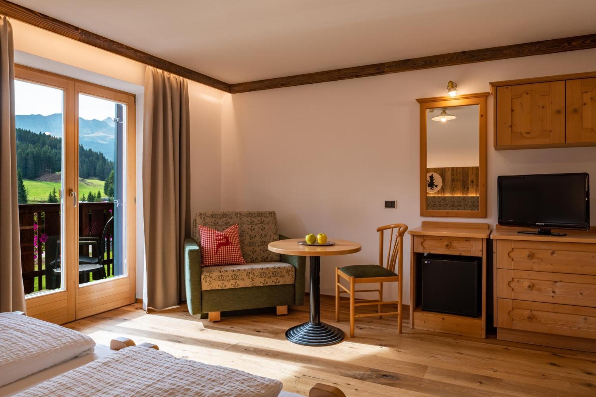 Hotel Saltria - true alpine living Alpe Di Siusi Camera foto