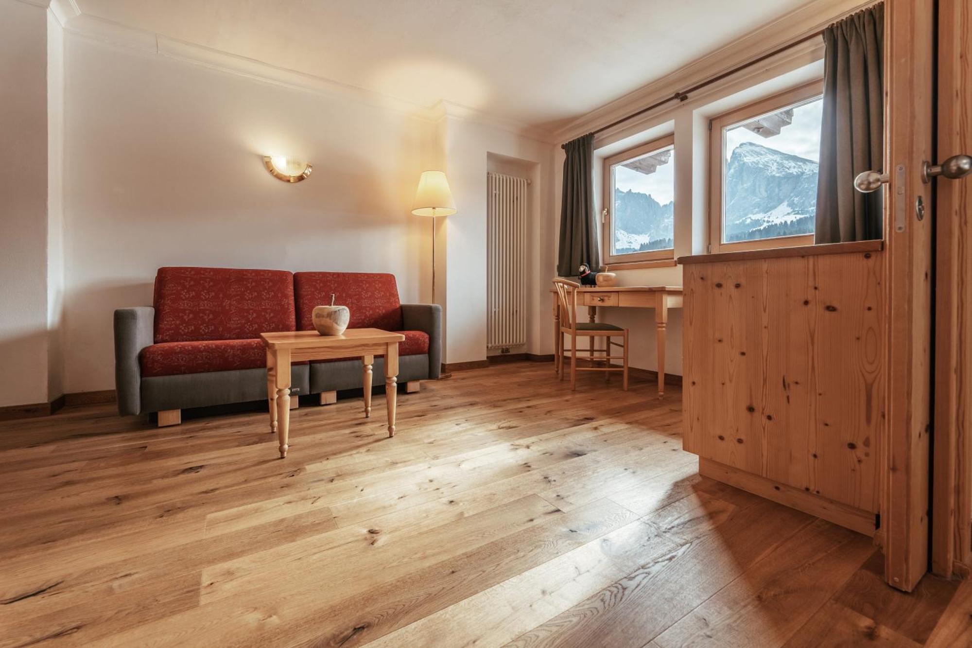 Hotel Saltria - true alpine living Alpe Di Siusi Camera foto